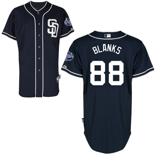 Kyle Blanks #88 MLB Jersey-San Diego Padres Men's Authentic Alternate 1 Cool Base Baseball Jersey